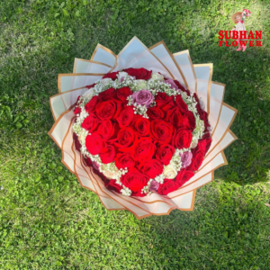 Red and Pink Rose Bouquet