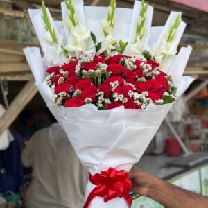 Red Roses with Glades