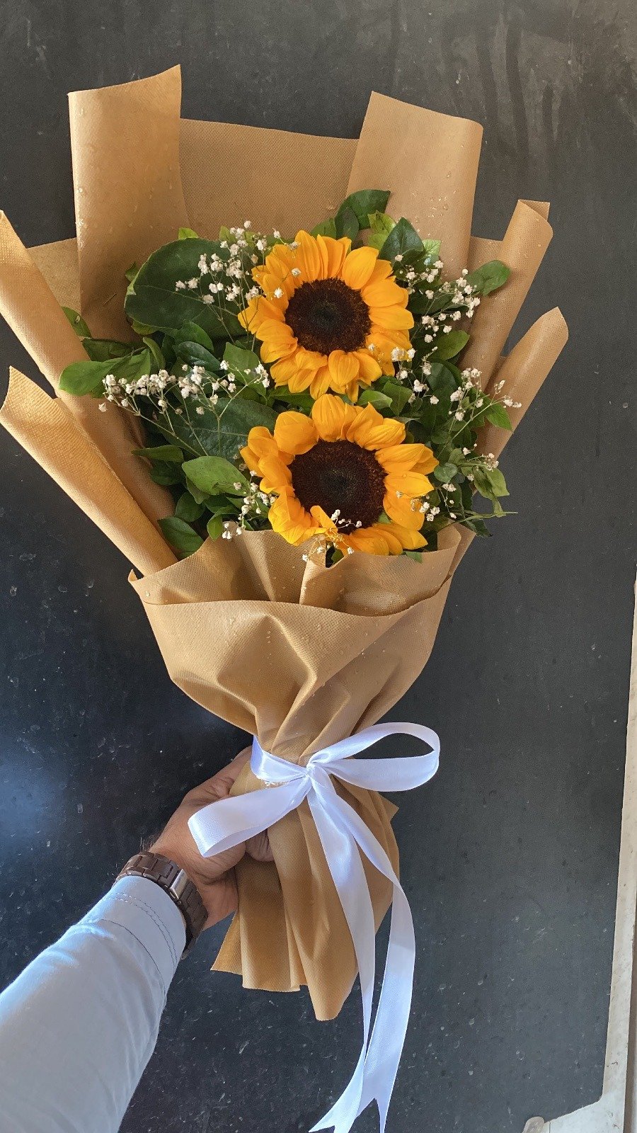 Sun Kissed Roses & Sunflowers